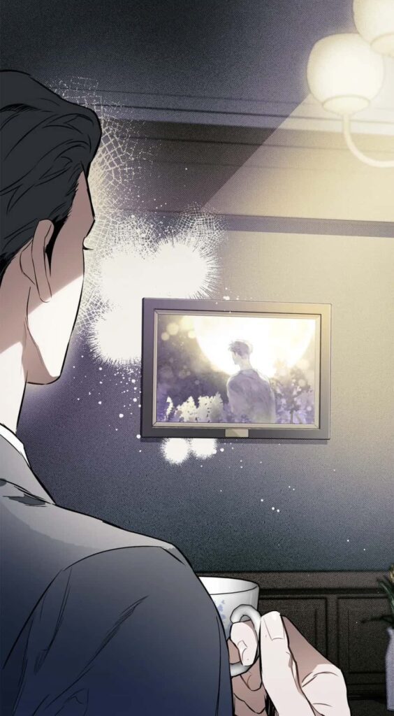 Karlyle sees the painting for the first time